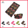 Ningbo Lingshang LSB-5397 100% poliéster Microfibra bandana multifunción sin costura headwear Custom Neck Tube